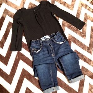 Long-sleeve & Jean Set
